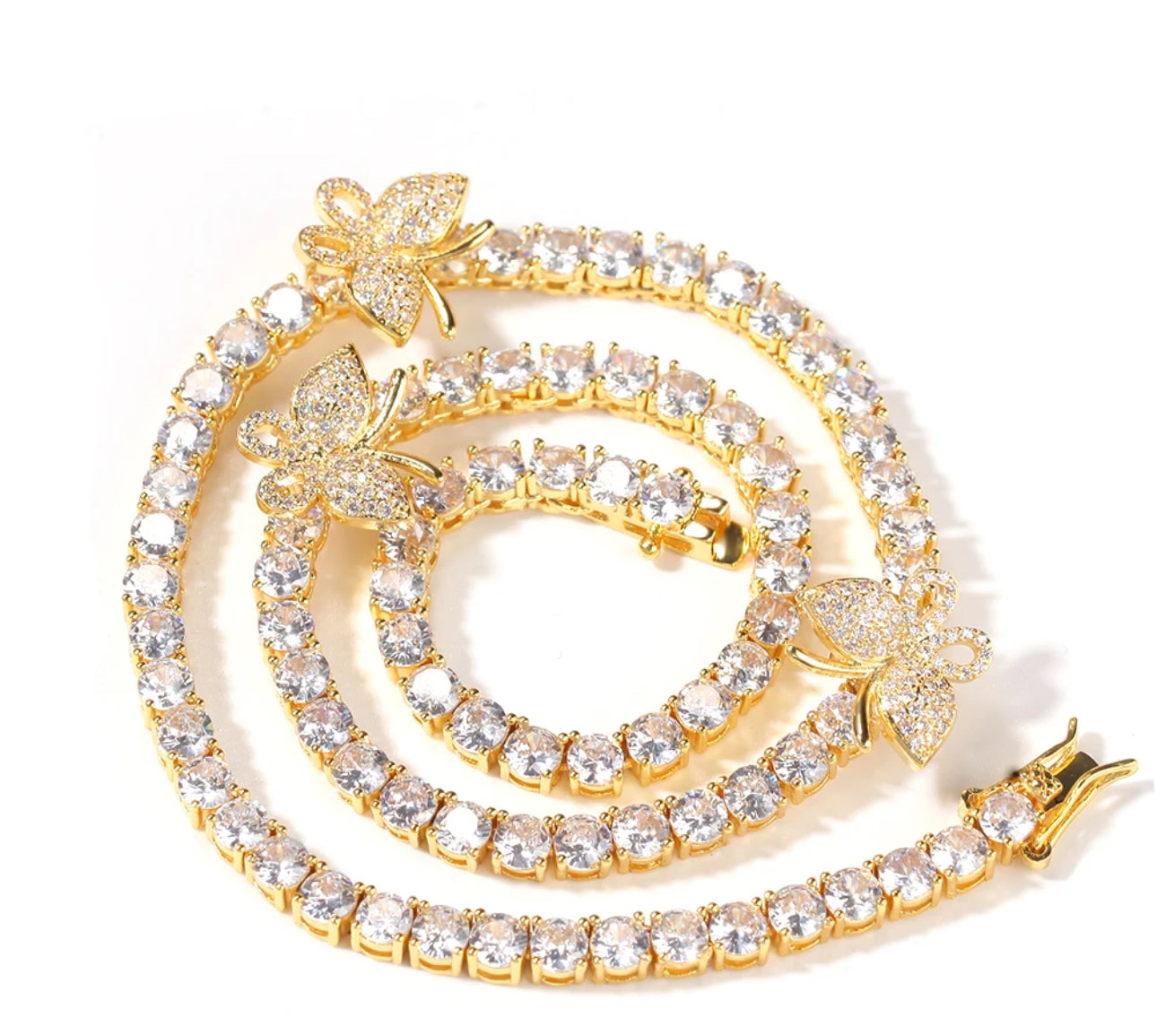 Icy Butterfly Bracelet
