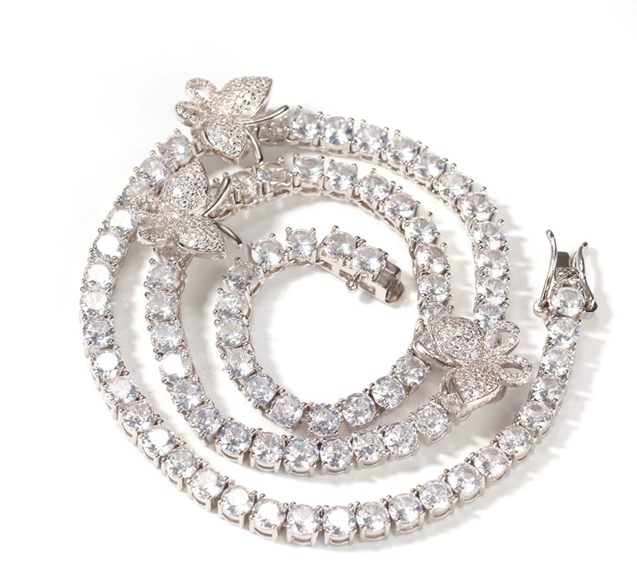 Icy Butterfly Bracelet